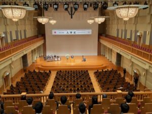 2021年度「浜松未来総合専門学校」入学式が挙行されました class=
