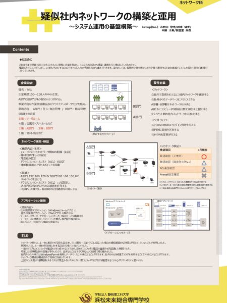 疑似社内ネットワークの構築と運用